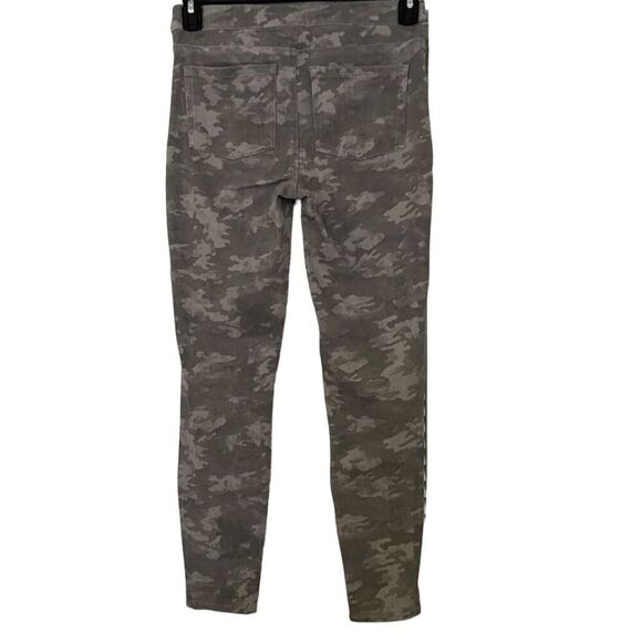 SPANX Jeggings Ankle Leggings Gray Camo High-Rise Pull-On Women's Size M​​ - Picture 3 of 15